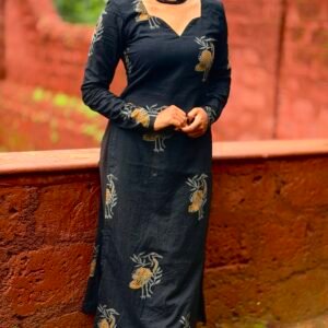 Black Bird- Pure cotton kurti